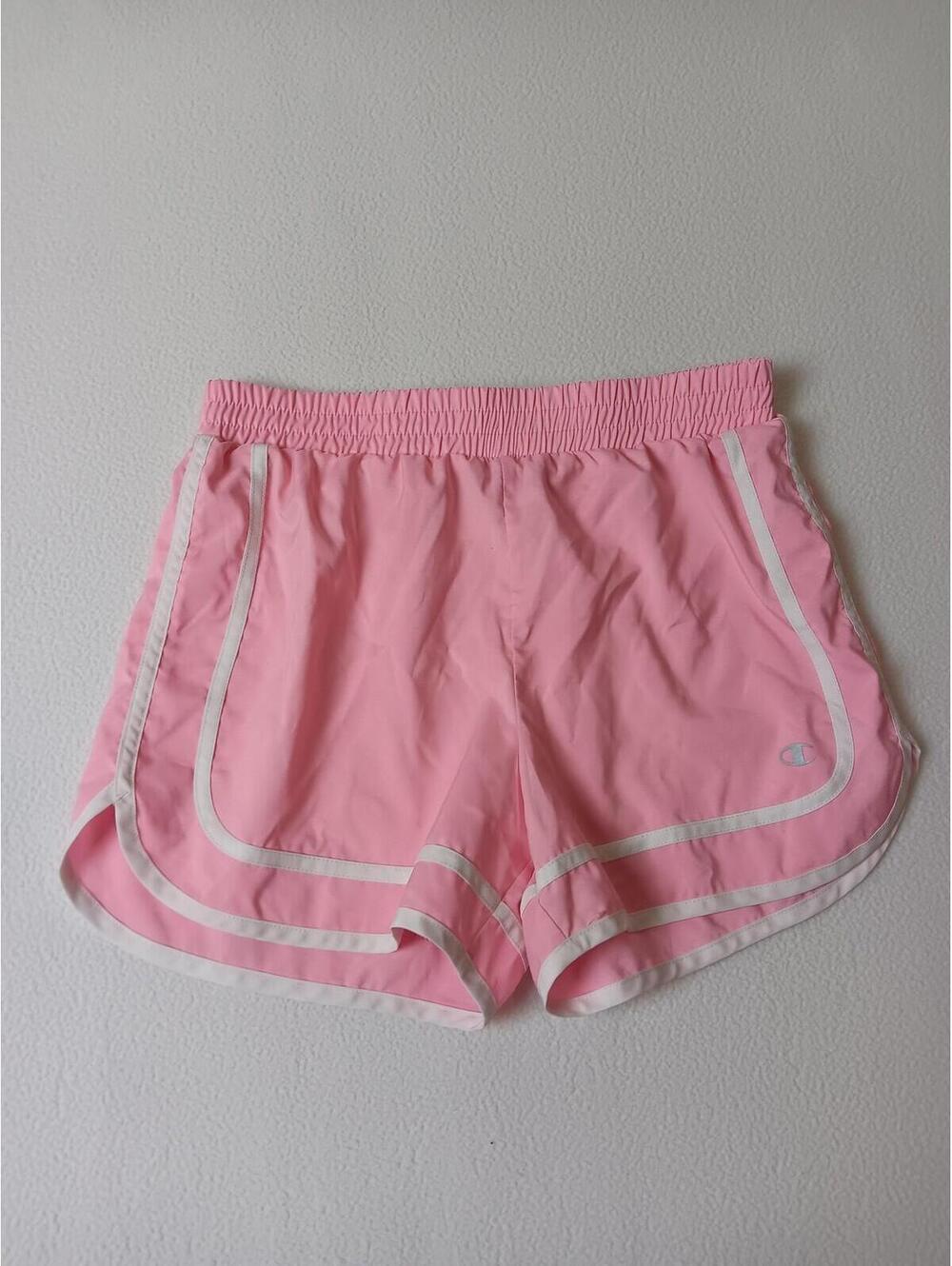 Champion Running‎ Shorts Girls 14 Pink Elastic Waist Athletic Gym Training